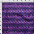 thumbnail image 4 of oneOone Cotton Cambric Royal Blue Fabric African Aztech Craft Projects Decor Fabric Printed By The Yard 56 Inch Wide, 4 of 4