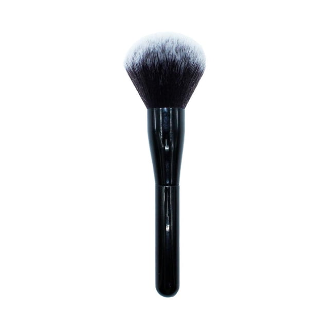 Large brush for loose powder, soft, for makeup