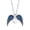 Blue, variant on LSLJS Fashion Ladies Necklace Heart Pendant Necklace Gift Decoration Accessories, Gifts for Mom Wife Girlfriend Her on Anniversary Mothers Day Valentines Day Christmas Birthday Gifts for Women