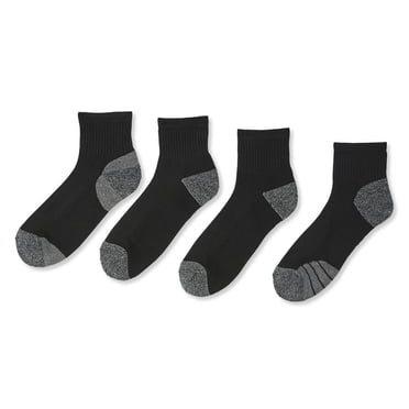 Athletic Works Men's Anklets 4-Pack