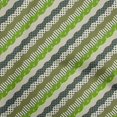 thumbnail image 1 of oneOone Georgette Viscose Green Fabric Patchwork Fabric For Sewing Printed Craft Fabric By The Yard 42 Inch Wide, 1 of 5