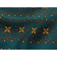 thumbnail image 4 of oneOone Viscose Jersey Fabric Floral Block Printed Fabric 1 Yard 60 Inch Wide, 4 of 4