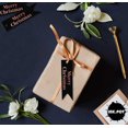 thumbnail image 4 of Inkdotpot Pack Of 100 Real Rose Gold Foil Paper Tags Merry Christmas Favor Hang Tags, 4 of 6