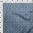 thumbnail image 3 of oneOone Polyester Spandex Blue Fabric Abstracts Fabric For Sewing Printed Craft Fabric By The Yard 56 Inch Wide, 3 of 5
