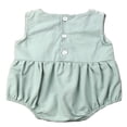 thumbnail image 2 of Baby Girls Sleeveless Ruffle Lace Romper, 2 of 4