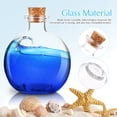 thumbnail image 2 of 2 Pcs Glass Terrariums with Cork Lid for Hydroponic Plants and Moss Container, 2 of 8