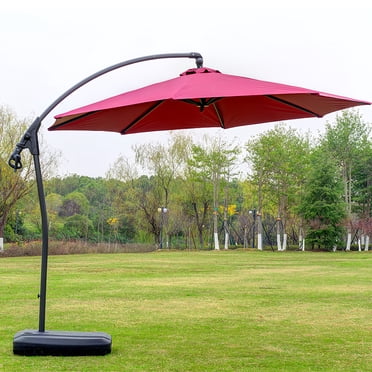 Patio Umbrella Canopy Polyester Cloth Umbrella Canopy Replacement UV-Resistant Umbrella Canopy Cover Rainproof Umbrella Outdoor Umbrella Replacement Cloth for Garden Courtyard