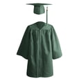 thumbnail image 1 of YUTK Tenue pour Enfants, Ensemble de Tenue de Performance à Manches Longues pour Diplômés et Femmes, Chemisiers à Manches Longues à Col Rond, Chemises, Ensembles en Liquidation Vert, 1 of 2
