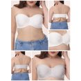 thumbnail image 3 of Soutien-gorge Sans Bretelles pour Femmes Grande Taille Invisible Convertible Bandeau, 3 of 8