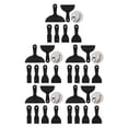 thumbnail image 1 of Langgg 6x Multifunctional Usage Scraper Lightweight And Flexible Plastic Spatula Black 5Set, 1 of 6