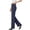 Dark Blue, variant on BLVB Stretchy Work Pants High Waisted Slacks for Women Dress Pants Business Casual Office Trousers with Pockets