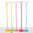 thumbnail image 3 of 5pcs Table Balloon Stand Reusable Balloon Holder Balloon Stand Kit Balloon Support Holder Set (Red+Yellow+Blue+Green+Pink), 3 of 9