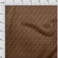 thumbnail image 2 of oneOone Cotton Cambric Fabric Leaves & Floral Block Print Sewing Fabric BTY 56 Inch Wide, 2 of 4
