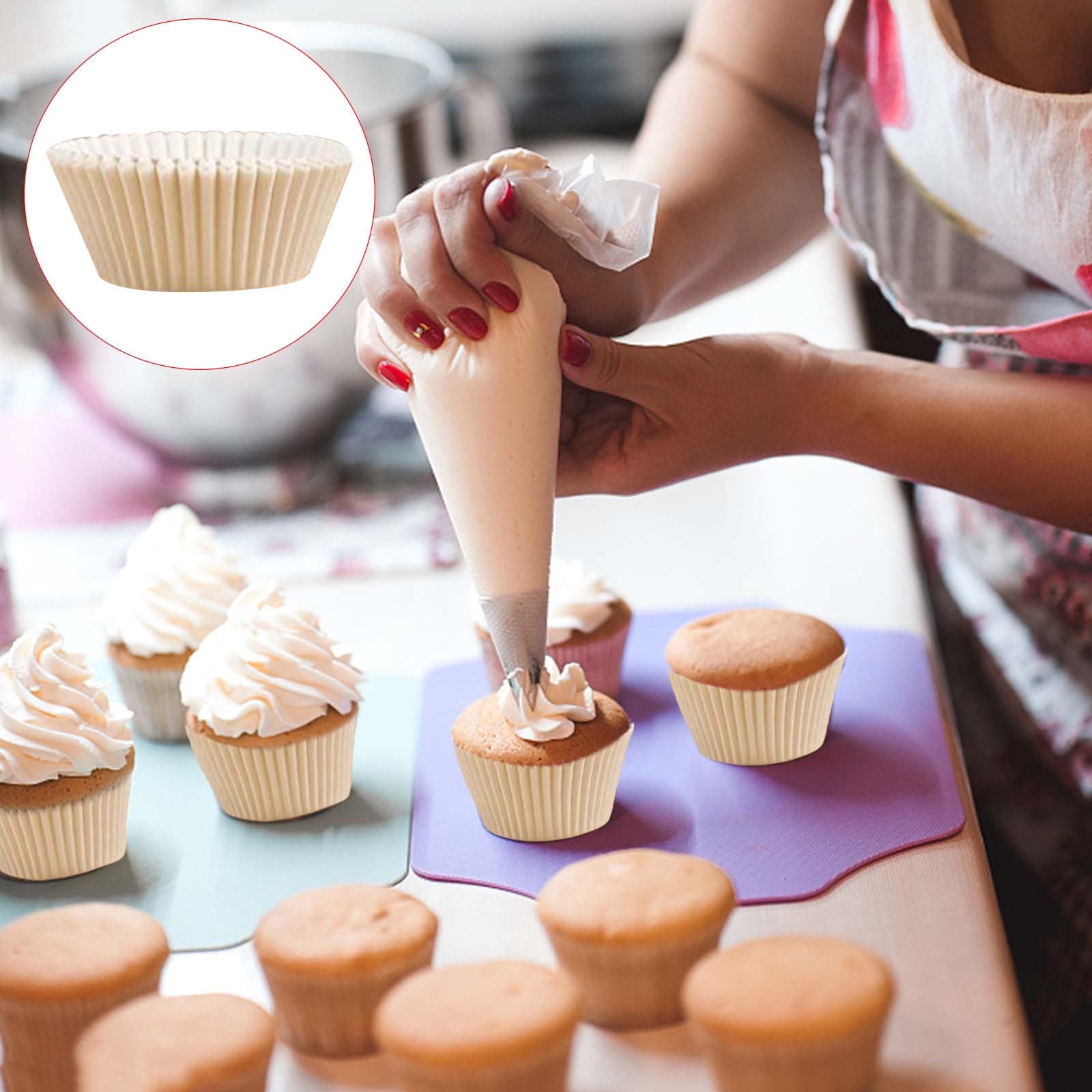 Baking Utensils, Cakes, Paper Cups, Oil Proof Chocolate, Glutinous Rice Balls, Paper Trays, Snow And Maid Paper Trays