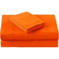 thumbnail image 2 of 800 Thread Count 100% Egyptian Cotton 4-Piece Bed Sheet Set (1 Flat, 1 Fitted Sheet, 2 Pillow Covers) 27 Inches Deep Pocket Solid Pattern, 2 of 3