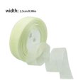 thumbnail image 1 of Package Ribbon Clothes Making Material Decorative DIY Present Wrapping Tape Craft Accessories Supplies Multi-color Ribbons Birthday Ornament Jade Color, 1 of 9