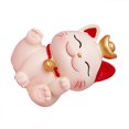 thumbnail image 3 of Lucky Cat Ornament,Lucky Cat Ornament Synthetic Lucky Cat Sculpture Fortune Cat Statue Versatile Functionality, 3 of 10