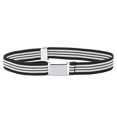 thumbnail image 2 of Buyless Fashion Kids Toddlers Baby Adjustable Elastic Stretch Belt with Silver Buckle, 2 of 7