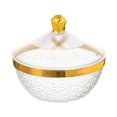 thumbnail image 1 of jifeng Countertop Fruit Bowl with Lid Fruit Basket for Kitchen Counter Fruit Snacks Round L, 1 of 9