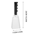thumbnail image 3 of White Cowbell For Sporting Events Graduation Celebration Party Noise Maker Decorative Metal Bell For Outdoor Indoor Use 0.18 Lb, 3 of 6