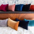 thumbnail image 2 of Ensemble de 2 Gouchee Home Layla Coussin en Velours 12 x 20 po, 2 of 3