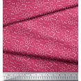 thumbnail image 2 of Soimoi Rayon Fabric Chemical Formula Education Theme Print Fabric by The Yard 42 Inch Wide, 2 of 3
