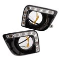 thumbnail image 2 of Fog Head Lamp, Shockproof Bright Energy Saving 12V Prevent Burnout DRL Headlights  Replacement For PRADO 2010-2013 For Automobile, 2 of 8
