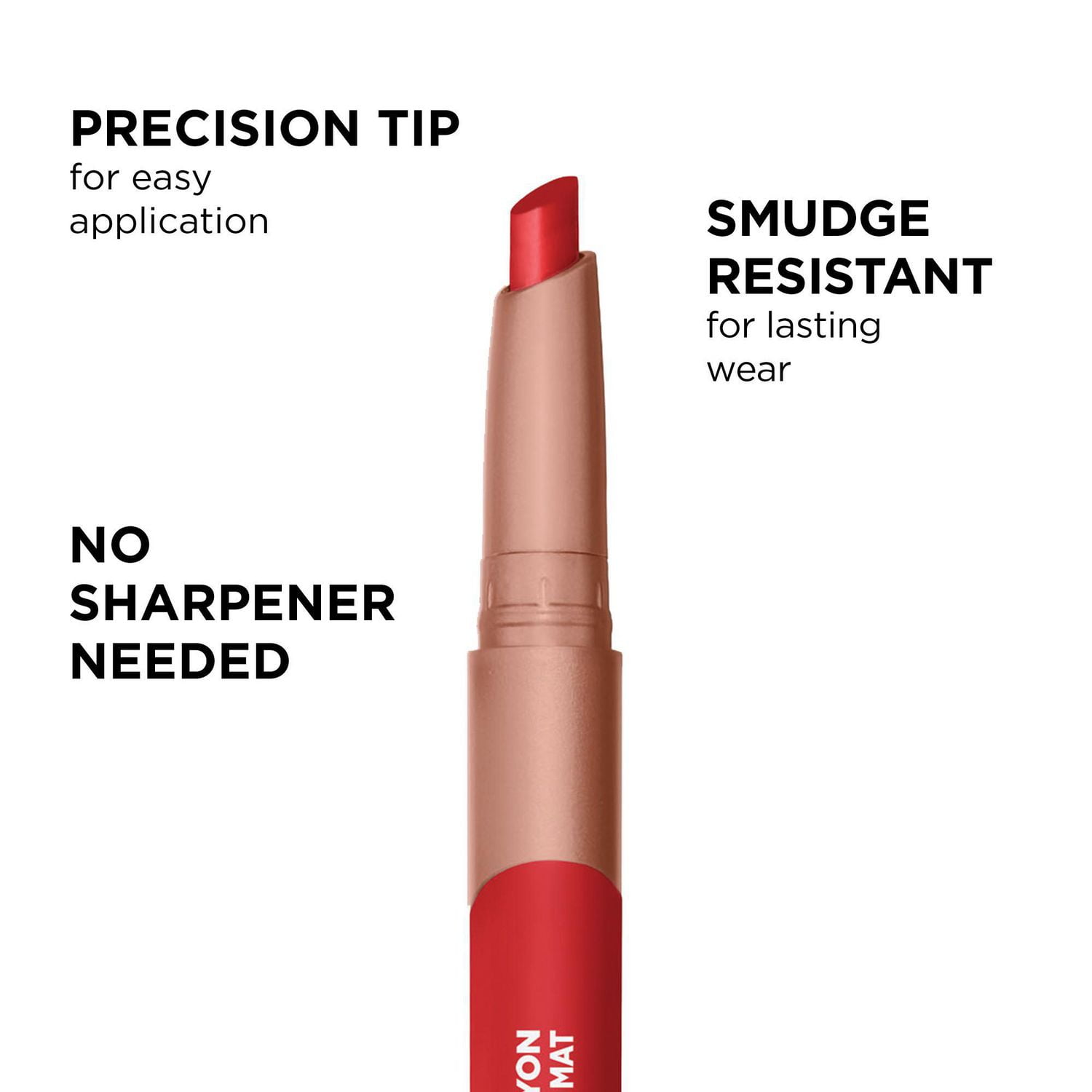 L'Oréal Paris Infallible Crayon à Lèvres Mat, Ultra-Pigmenté, Tenue Longue, Toffee Cheri 504, 3.6 GR