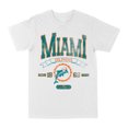 thumbnail image 1 of NFL Miami Dolphins Dolphin Banner White 2X-Large T-Shirt, 1 of 4