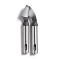 thumbnail image 1 of Starfrit Gourmet STEEL Presse-Ail, Grande Capacité, Manche en Acier Inoxydable 430 Durable, Compartiment Pivotant Pour Nettoyage Facile, Va au Lave-Vaisselle, 1 of 3