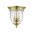 thumbnail image 4 of Livex Legacy Ceiling Mount in Polished Brass, 4 of 4