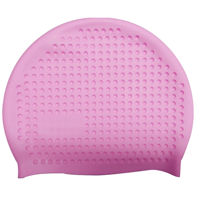 Pisexur Adult Swimming Cap Swimming Comfortable Elastic Cap Silicone Cap on Clearance