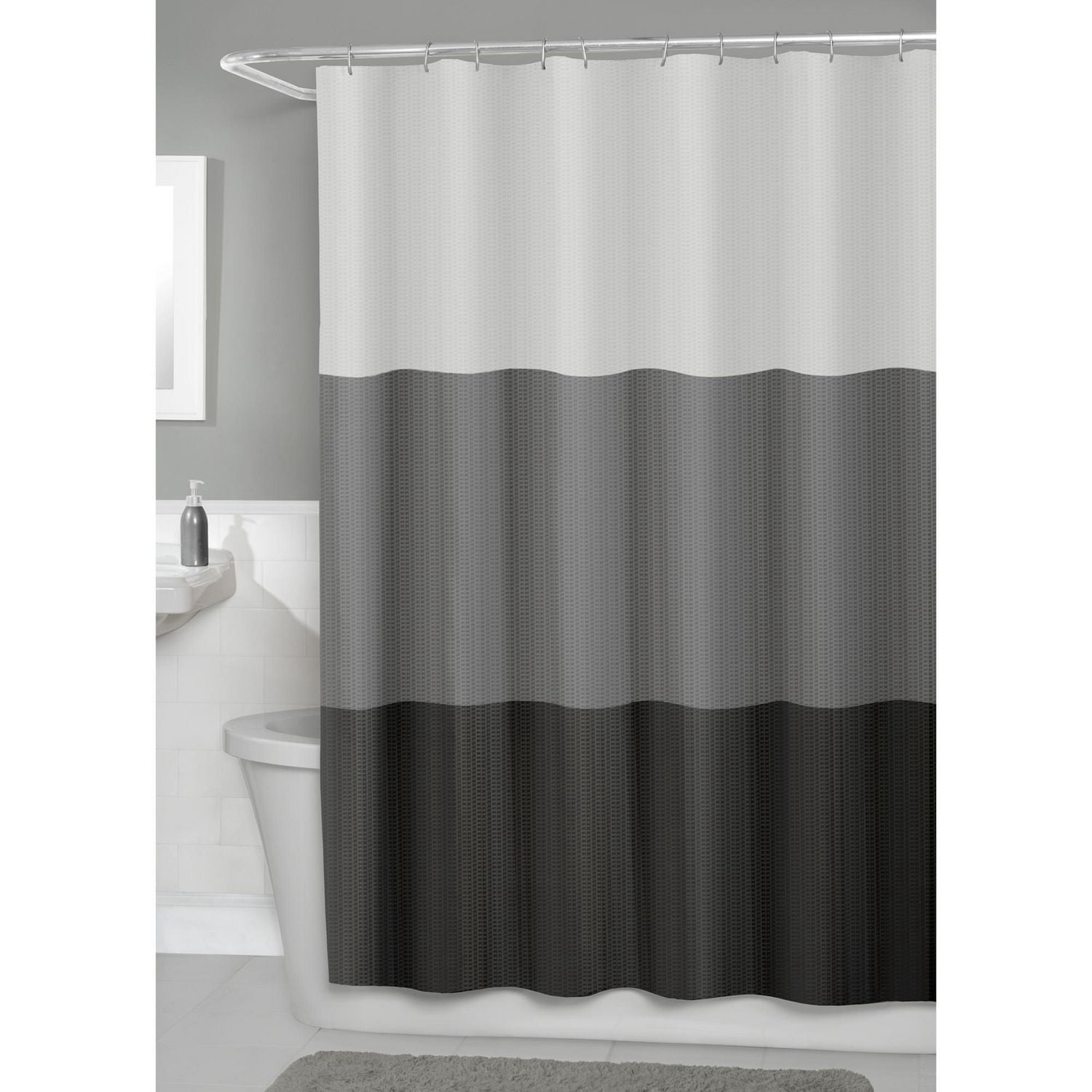 Rideau de douche en tissu de Mainstays