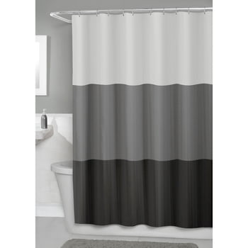 Mainstays Decorative Fabric Shower Curtain