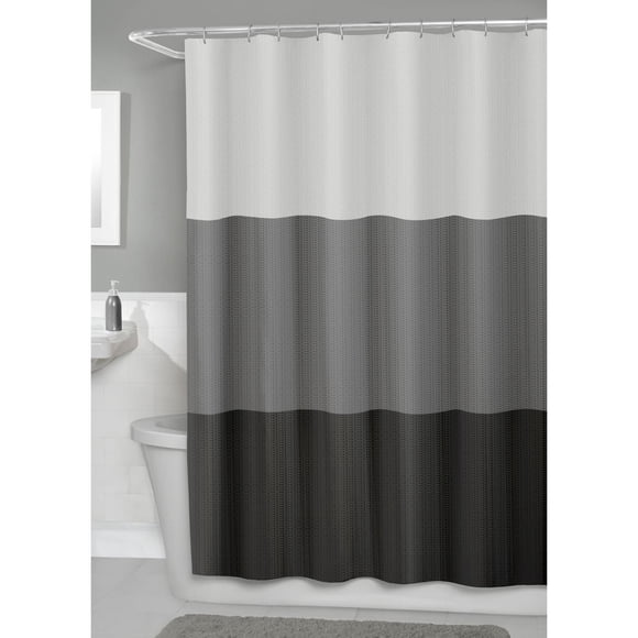 Mainstays Decorative Fabric Shower Curtain