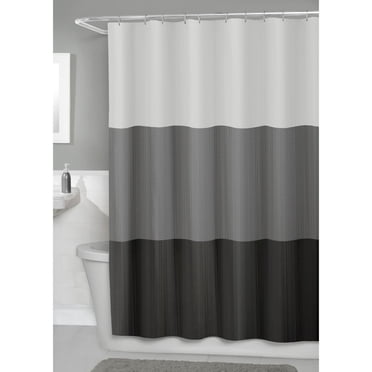 Mainstays Decorative Fabric Shower Curtain