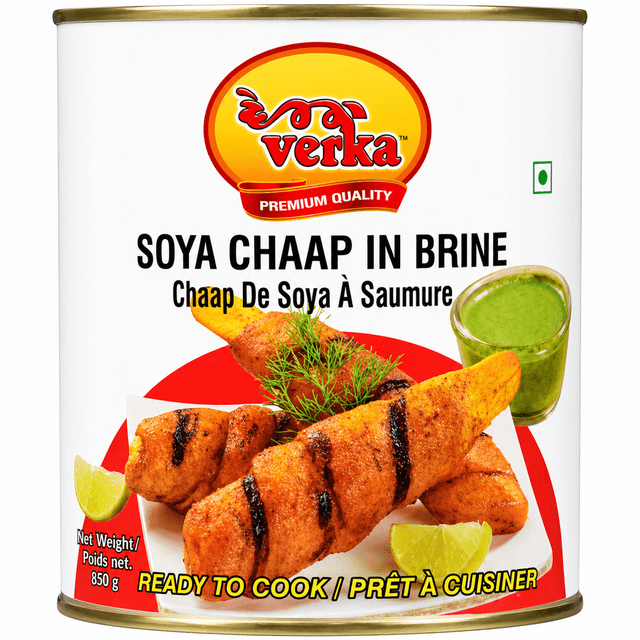 Verka Soya Chaap in Brine, 850g
