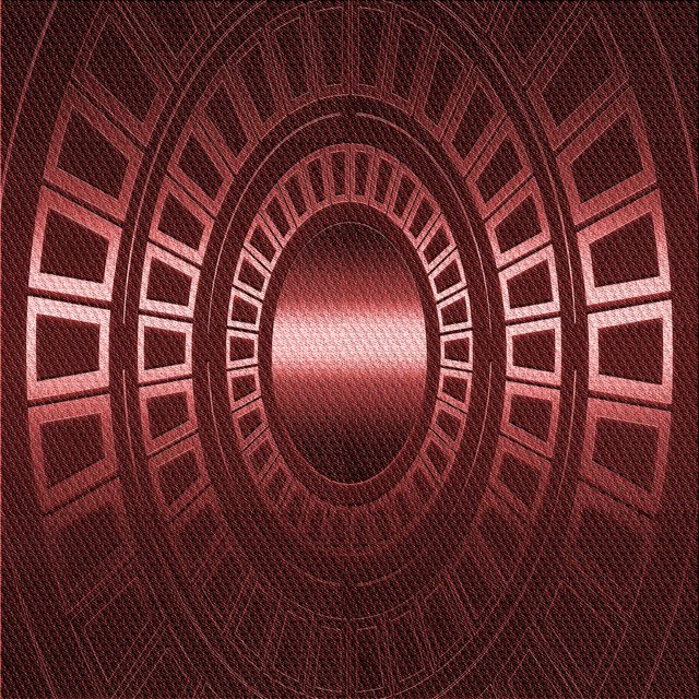 Ahgly Tapis de Zone Carré Transitionnel Lavable en Machine Rouge Brique, 5 Pieds Carré