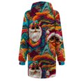 thumbnail image 5 of Jsaierl Robe à Capuchon pour Femmes Noël Grande Taille Tunique de Noël Chandails à Capuchon Robes Chandail Femme Tenue d'Automne Tendance, 5 of 5