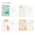 thumbnail image 4 of Carlton Cards15-Count Sympathy Card Assortment with Envelopes and Seals (Kathy Davis Designs, Watercolor Florals), 4 of 8