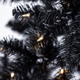 thumbnail image 5 of Holiday Time Madison™ 6.5' Pre-Lit Regular Full Pine Christmas Tree - Black, 5 of 5