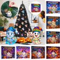 thumbnail image 2 of Ensembles de Compte à Rebours Halloween Ornements Suspendus Imprimés Plats 2D Calendrier de Compte à Rebours Mignon en Acrylique, 2 of 7