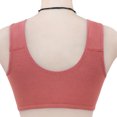 thumbnail image 2 of XZNGL Womans Embroidered Glossy Comfortable Breathable Bra Underwear No Rims, 2 of 5