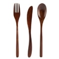 thumbnail image 1 of Utensils Cutlery Set Includes Knife/Fork/Spoon Travel Utensils Safe Non- Sturdy And Durable Adults For Kids, 1 of 8