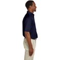 thumbnail image 2 of Harriton Chemise à Manches Courtes en Sergé pour Hommes Easy BlendTM avec Libération de Taches, 2 of 2