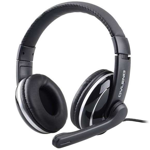 axGear 3.5mm Stereo HiFi Music Gaming Headset Headphone With Microphone for PC Computer