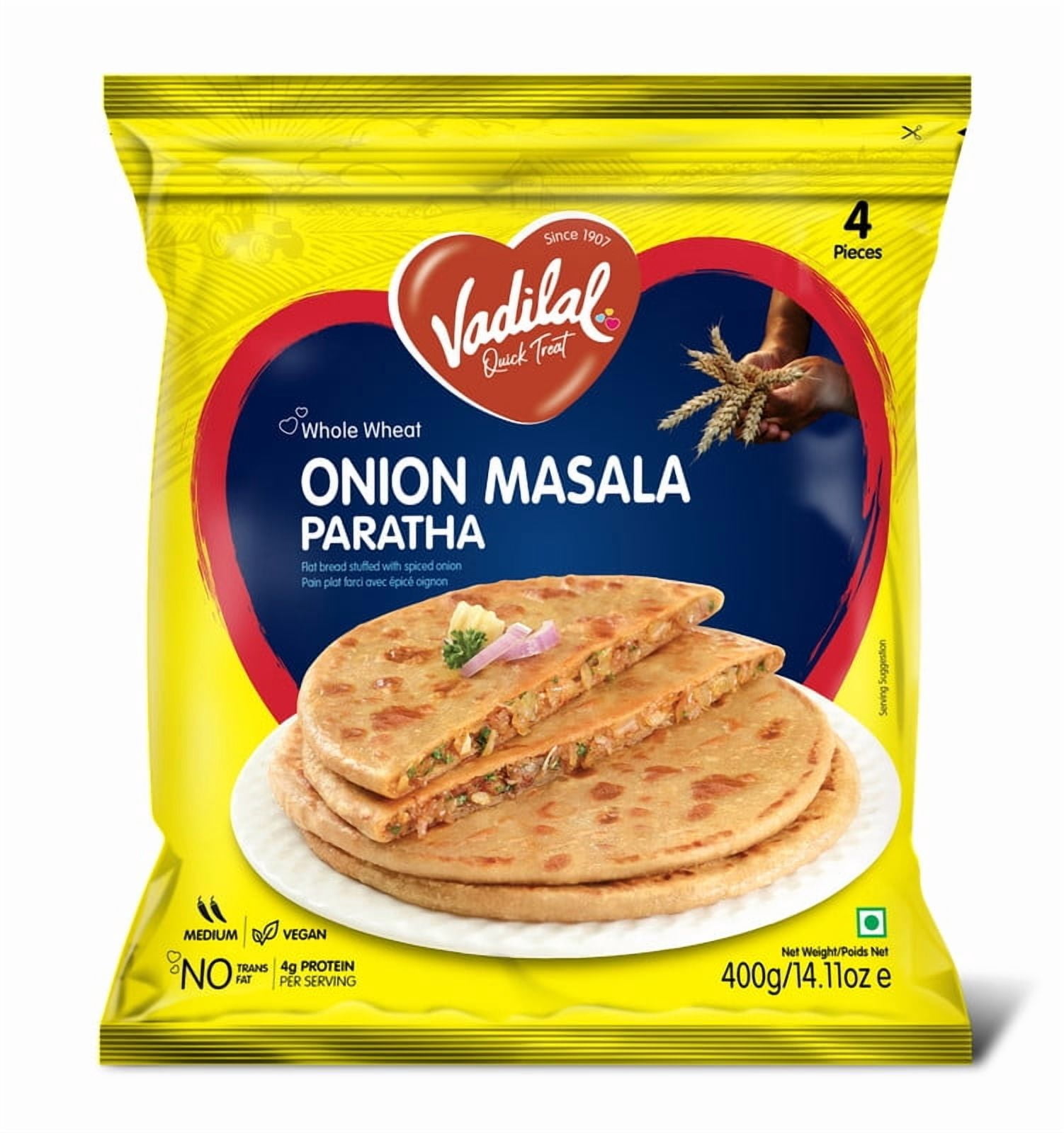Vadilal Oignon Masala Paratha Vadilal Oignon Masala Paratha