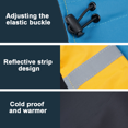 thumbnail image 4 of Waterproof Reflective Winter Dog Coat, Windproof Warm Fleece Lined Puppy Jacket, Lightweight Pet Sport Vest, 4 of 7