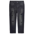 thumbnail image 1 of KIDSCOOL SPACE Boys Jeans,Little Boy Elastic Band Inside Ripped Soft Slim Cotton Denim Pants,8-9 Years, 1 of 6