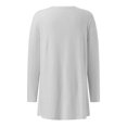 thumbnail image 4 of Cardigan à Manches Longues pour Femmes Automne Cardigan Ouvert avec Poches Cardigan Léger Décontracté, 4 of 7